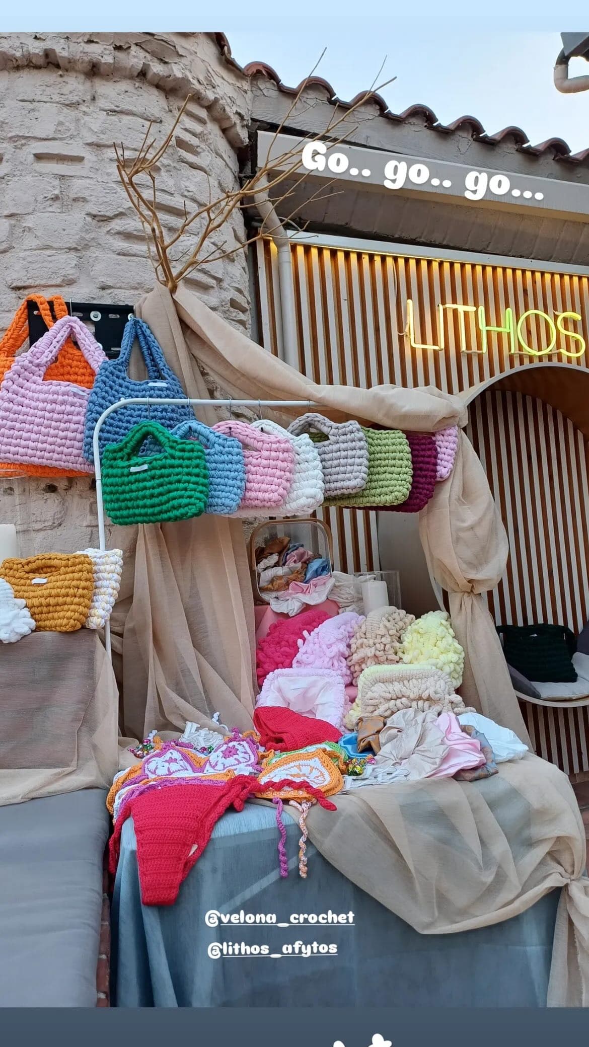 Colourful handmade crochet details by VELONA